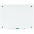 Davenport & Co 18 x 24 in. Magnetic Glass Dry Erase Board, White DA3208946